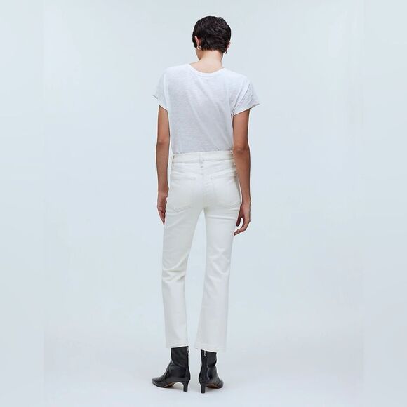 NWT Madewell Kick Out Crop Jeans in Vintage Canvas Wash - Picture 4 of 12